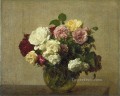 Roses 1885 flower painter Henri Fantin Latour